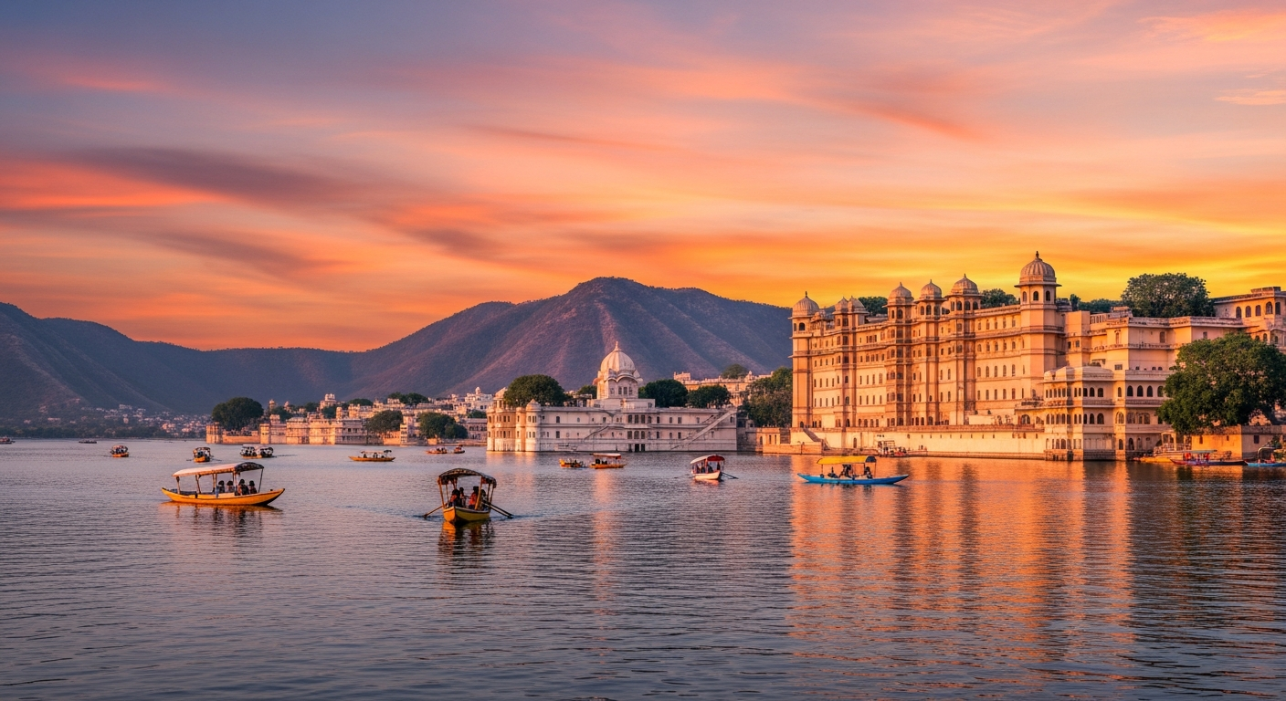 Lake Pichola Boat Ride & Sunset Cruises